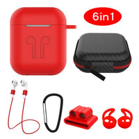 6 IN-1 Protective Cases For AirPods 1 & 2