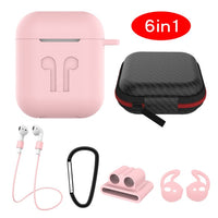 6 IN-1 Protective Cases For AirPods 1 & 2
