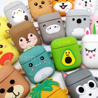 Cartoon Character Cases For AirPod's 1 & 2